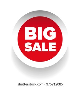 Big Sale label vector