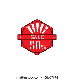 Big Sale % Labels