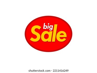 Big Sale Logo Simple Vector Object Sign Art Premium Design