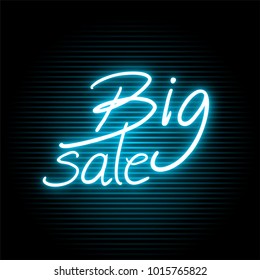 Big sale message
