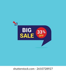 Big Sale Ninety Seven Percent 33% Off Banner