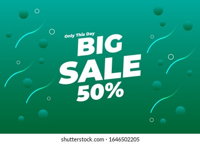 Big Sale Off Banner Sale. Illustration Vector