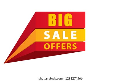 Big sale offer in 3D