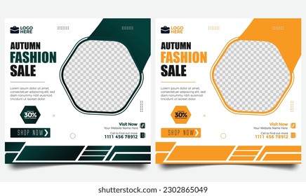 Big sale offer social media template banner for product sale, black Friday, new year, fashion, winter
