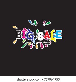 Big Sale Percent Off Special Offer Label Banner Vector Template
