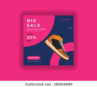 Big Sale Post Web Banner Design