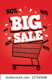 big sale poster