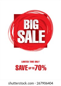 Big sale poster