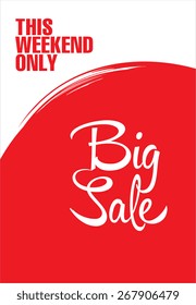 Big sale poster