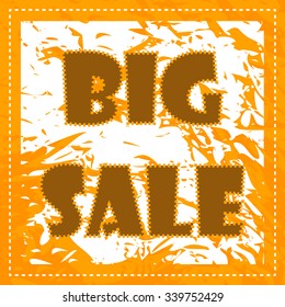 Big sale poster