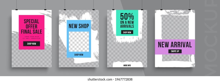 Big sale poster template. Easy to adapt to brochure, annual report, magazine, poster, card, corporate presentation, portfolio, flyer, banner, website, app