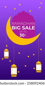 big sale ramadan social media post template