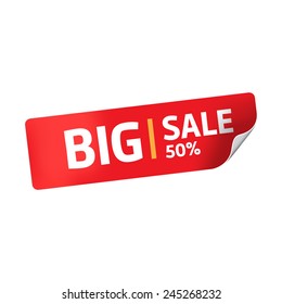 Big Sale Red Sticker