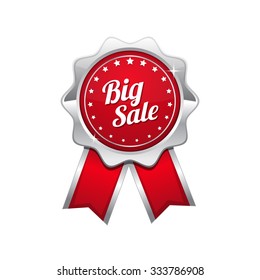 Big Sale Red Vector Icon Design