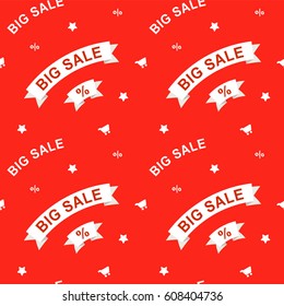 Big sale seamless pattern.