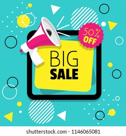 Big sale. Shapes.