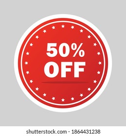 Big Sale Sign Vector Illustration. Sale sticker