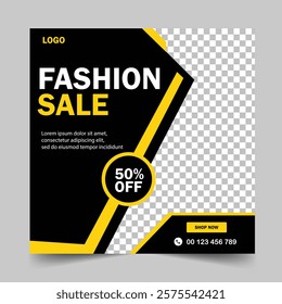Big sale social media post banner design