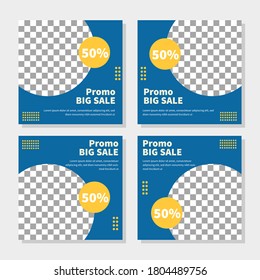 Big sale social media promo templates