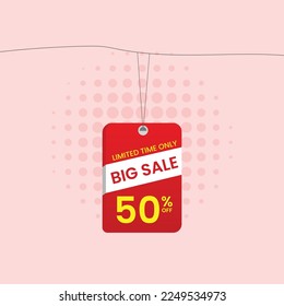 Big sale special offer banner design