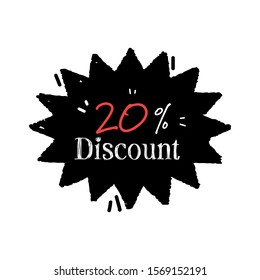 big sale sticker black friday special offer sale promo marketing holiday shopping concept advertising campaign in retail vector illustration