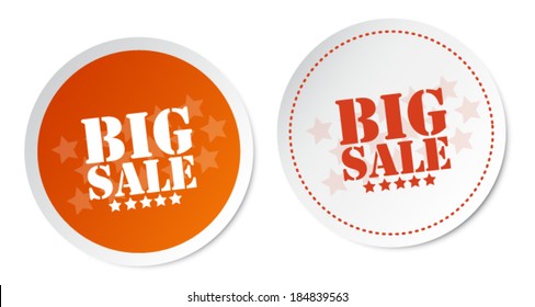 Big sale stickers