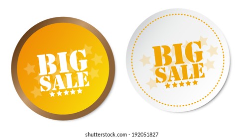 Big sale stickers