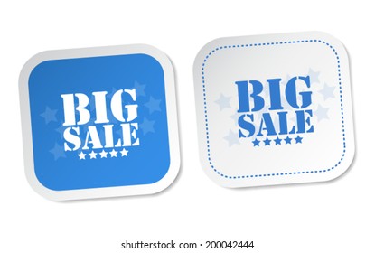 Big sale stickers