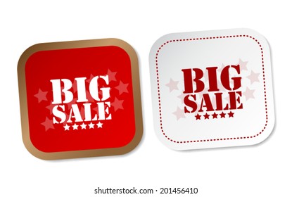 Big sale stickers