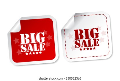 Big sale stickers