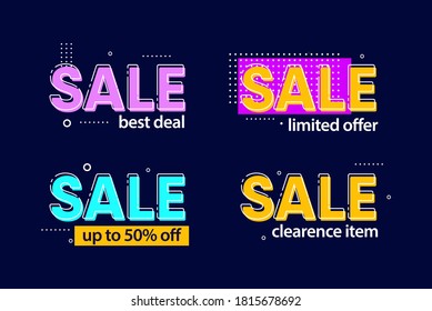 Big sale, super sale banner premium design template. Design for digital banner or print.