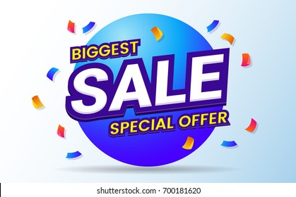 big sale template banner Vector background for banner, poster, flyer