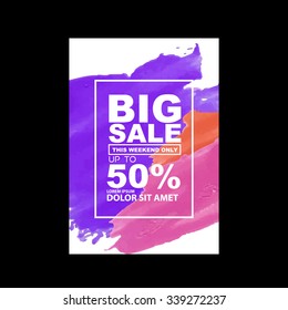Big sale vector
