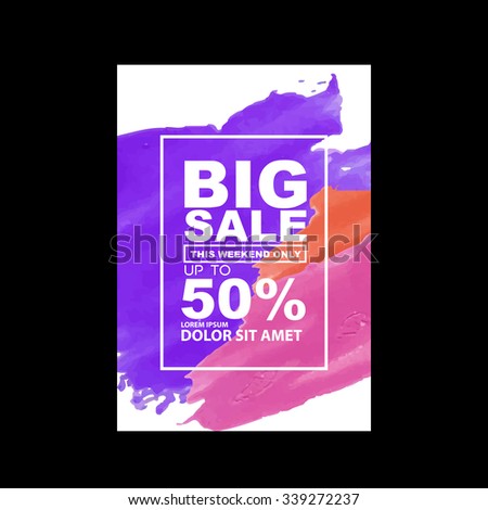 Big sale vector