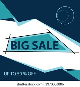 big sale vector background