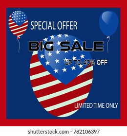 Big Sale vector banner