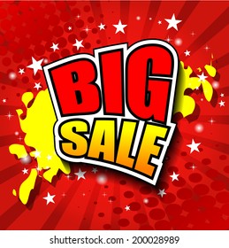 Big Sale Vector illustrator EPS 10