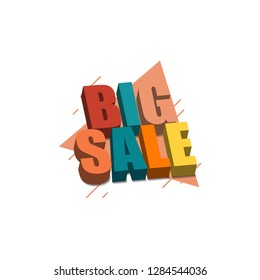 Big Sale Vector Template Design Illustration
