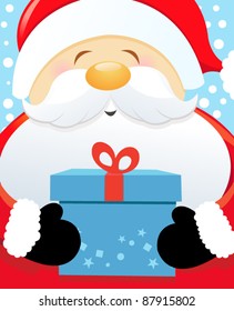 Big Santa With Gift