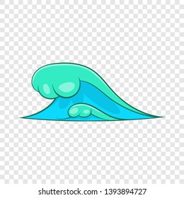 Big sea waves icon. Cartoon illustration of big sea waves vector icon for web