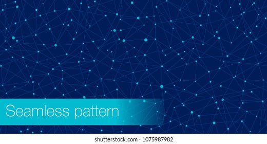 Big seamless technology pattern.