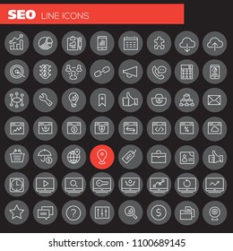 Big SEO icon set