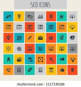 Big SEO icon set