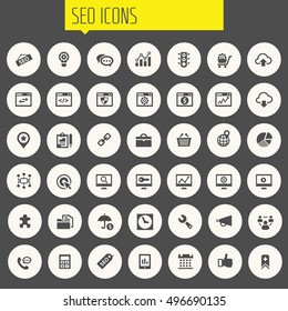Big SEO icon set