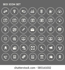 Big SEO icon set