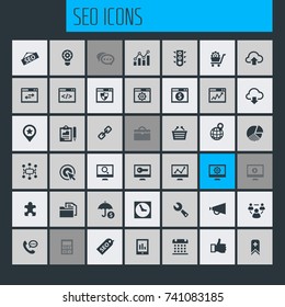 Big SEO icon set