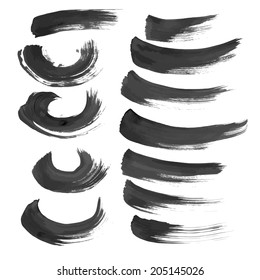 A big set of abstract realistic smears 1