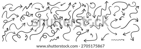 Big Set Of Arrows Icon.Vector Illustration