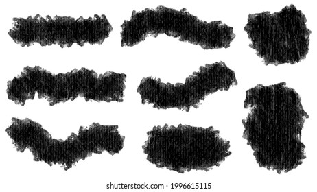 Big set of Black grunge stroke brush , banner, label, for your design, vector.
