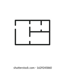 Big set of blueprint line icons. Vector illustration isolated on a white background. Premium quality symbols. Stroke vector icons for concept or web graphics. Simple thin line signs. 